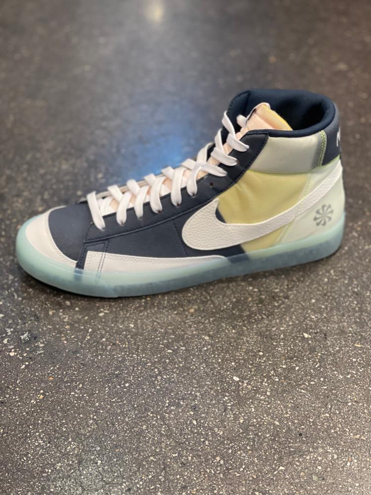 나이키 블레이저 미드 77 아머리 네이비 화이트 남성용 운동화 DH4505-400