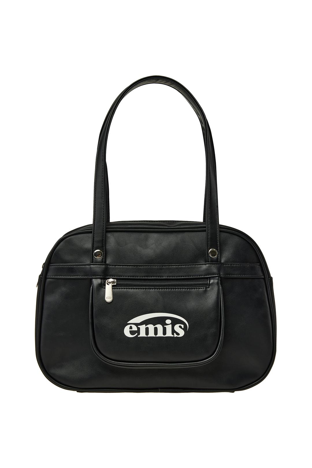 VINTAGE BOWLING BAG-BLACK