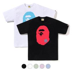 베이프 컬러스 빅 에이프 헤드 반팔티 1J30110017