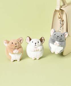 チンチラぽちゃキーホルダー