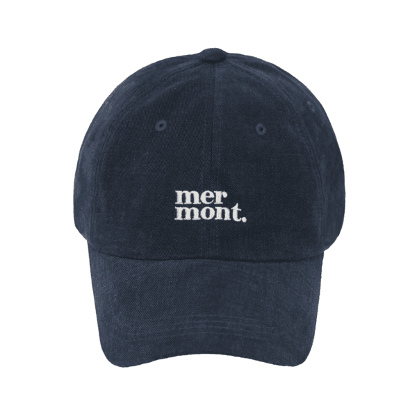 mermont signature cap (washing navy)