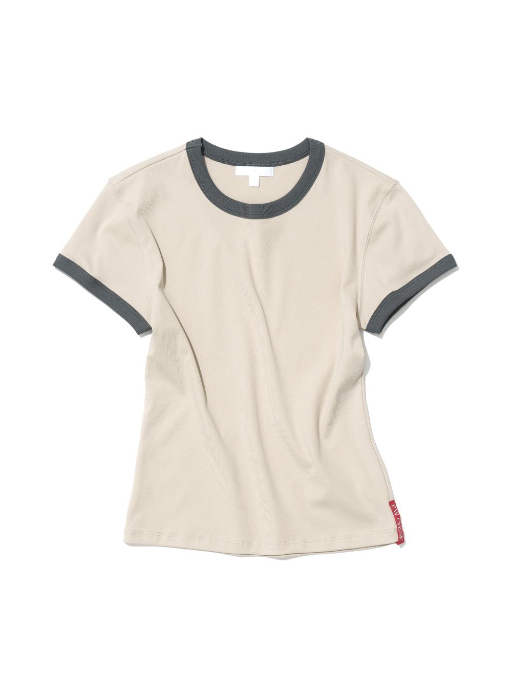 [WOMEN] PWC RINGER SHORT SLEEVE TEE_STONE