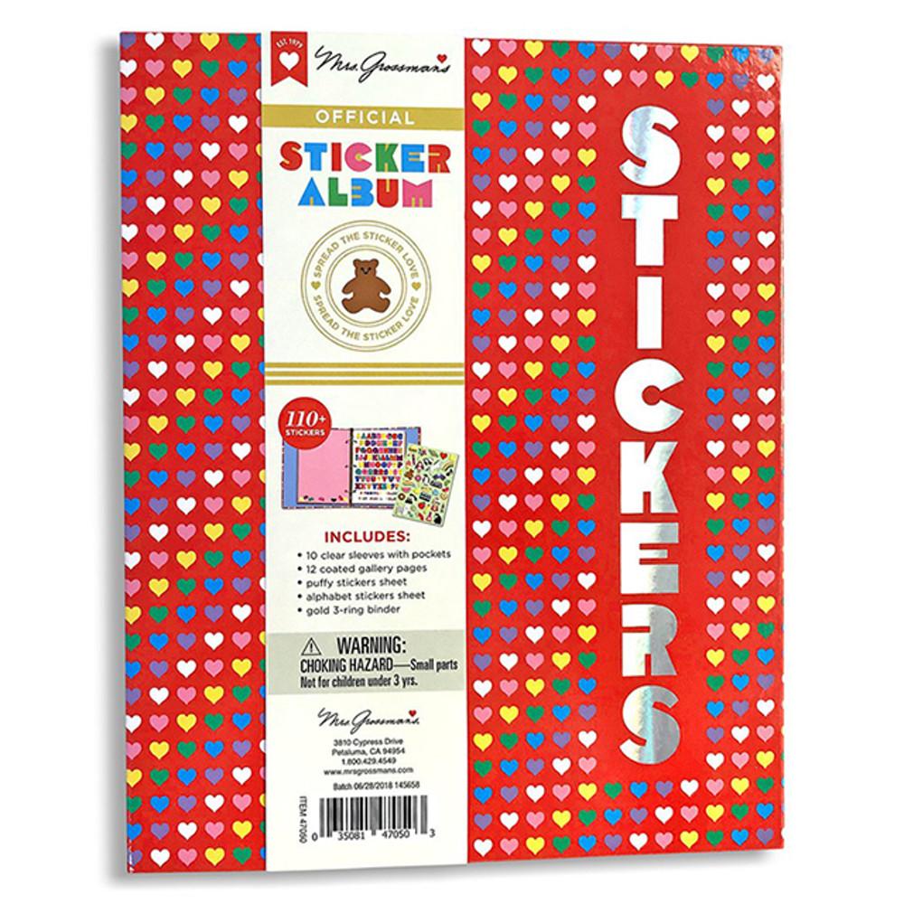 미세스 그로스만 스티커북 스티커앨범