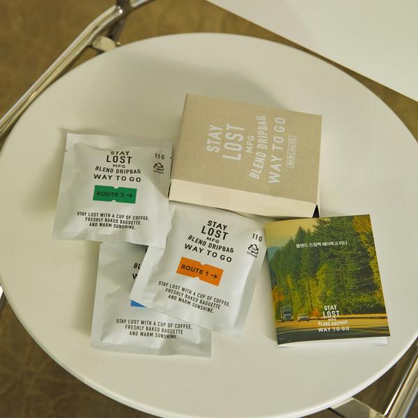 WAY TO GO 드립백 2종