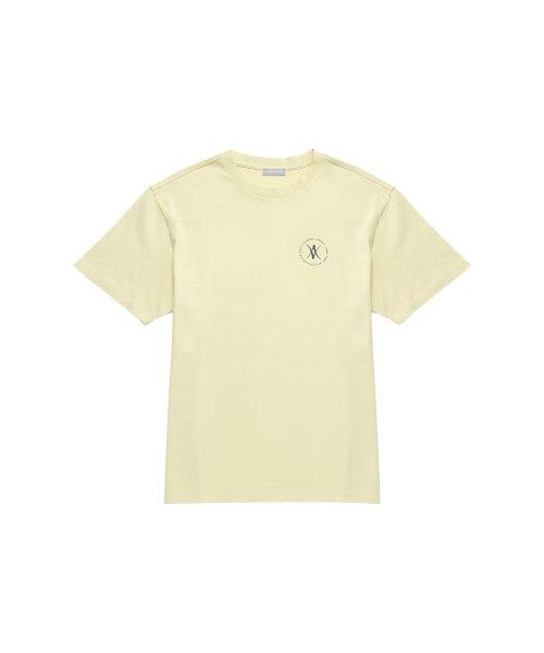 ROUND SYMBOL TEE yellow