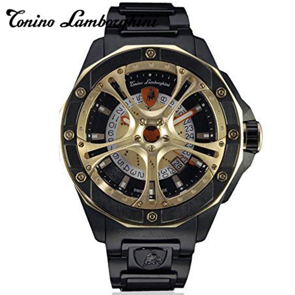 [토니노 람보르기니시계 LAMBORGHINI] TL848 명품시계 남자손목시계 48mm 유니크한자동차 휠 디자인
