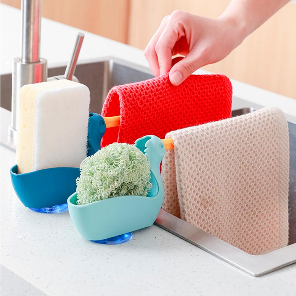 수세미보관 싱크대 수세미 행주 거치대 걸이 받침대