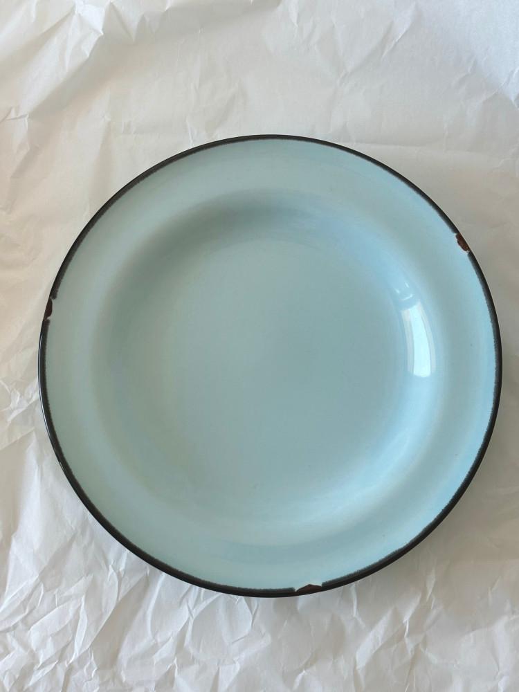 Vintage Plate(Circular) 2 size 4 color/ 법랑 스타일 빈티지 원형 디저트 접시 플레이트