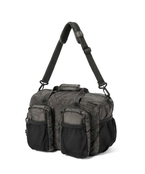 Overdyed Shoulder Bag Washed Charcoal