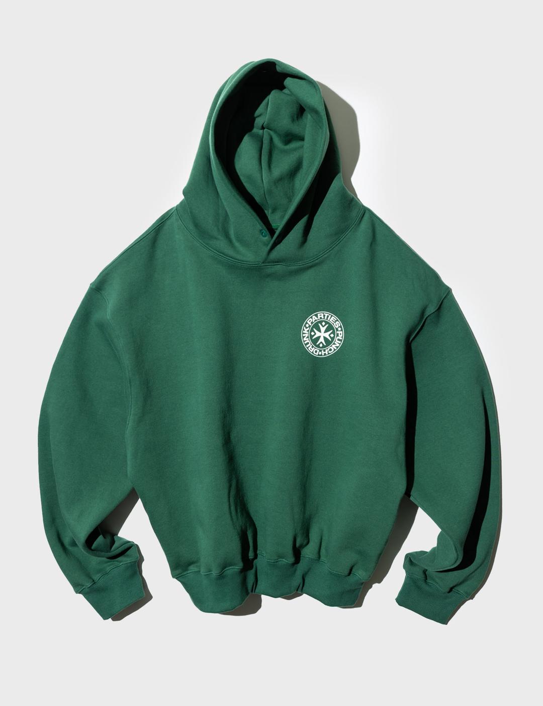 Oversized Logo Hoodie (GREEN)