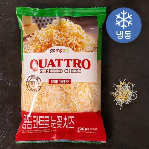 곰곰 콰트로 눈꽃치즈 (냉동), 500g, 1개 - 치즈/유가공품류 | 쿠팡