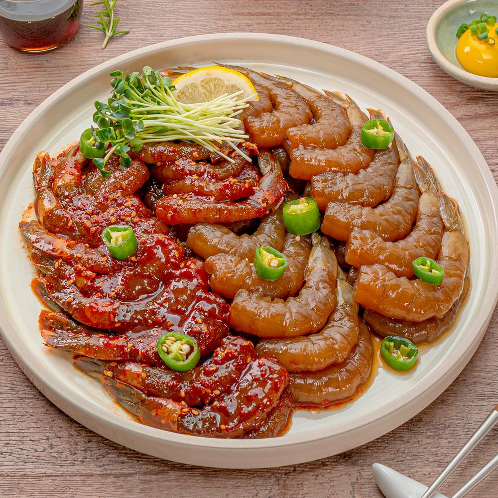 깐 새우장 양념 간장 밥도둑 순살 대하장
