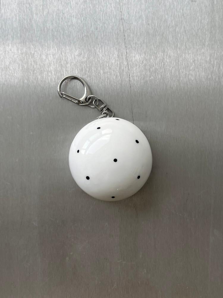 dot mirror keyring 도트 거울 키링
