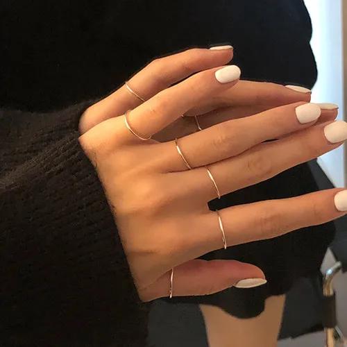 (silver92.5) fine 실반지 세트