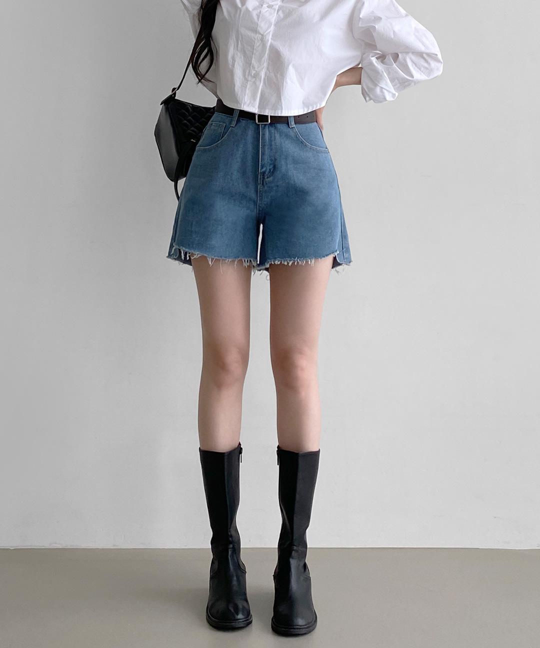잇진 (+영상) [MadeZIN/예쁜핏보장] 데님 A라인 언발컷팅 청반바지