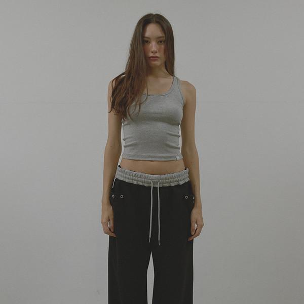 COLOR FLIP SWEATPANTS (BLACK)