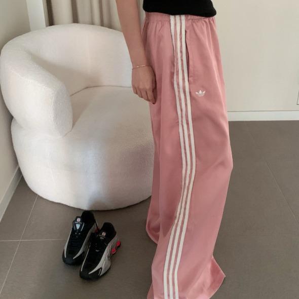 [해외]아디다스 스테인 와이드 레그 팬츠 원더 모브 KC8815