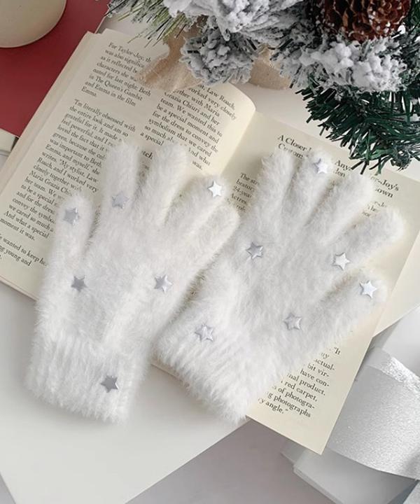 무료배송 작은별 팅커벨 손가락장갑 #코디아이템 #겨울