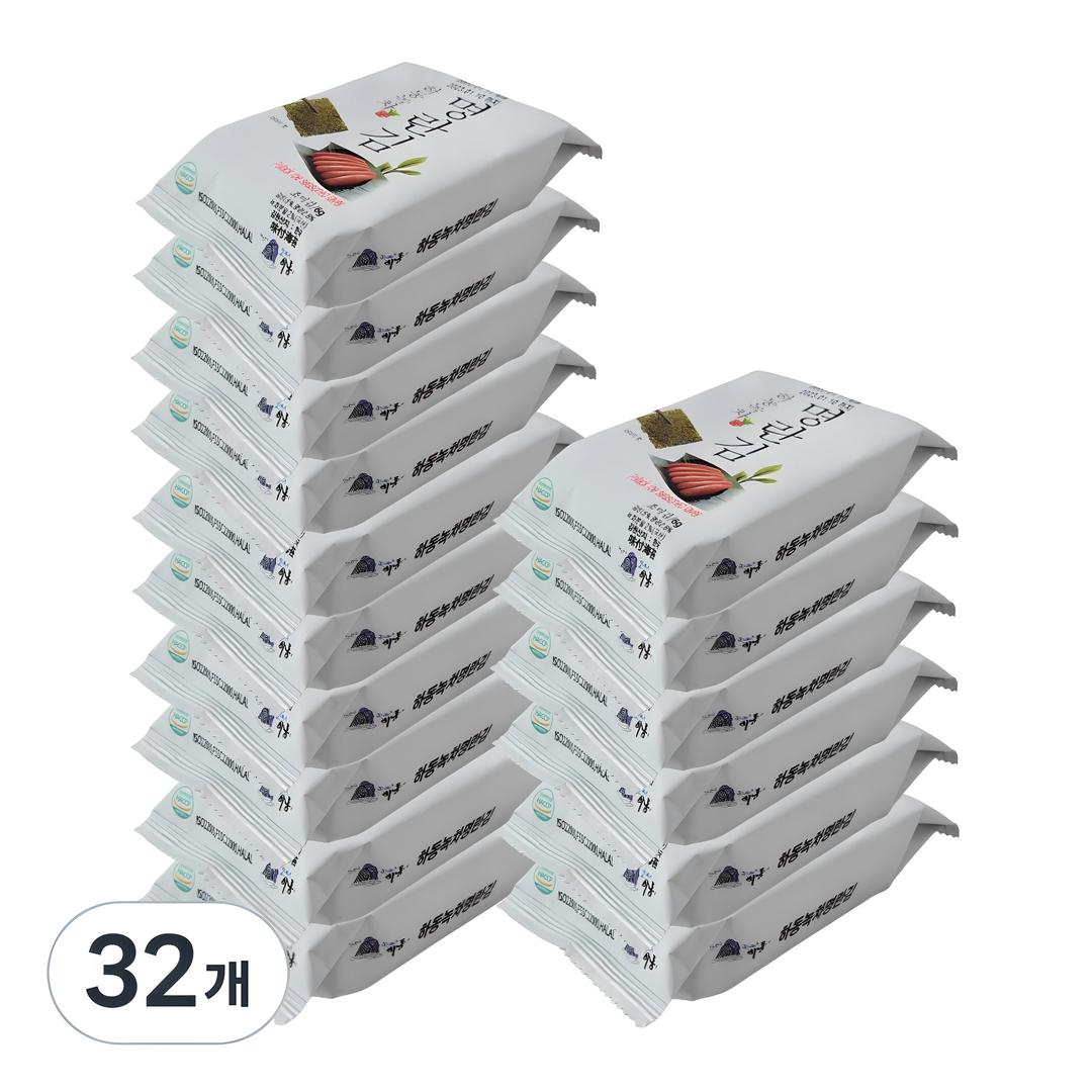 하동녹차 명란김, 6g, 32개
