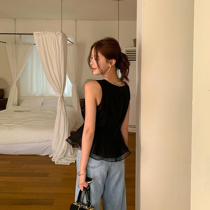 벤투스 러플 블라우스(BL)