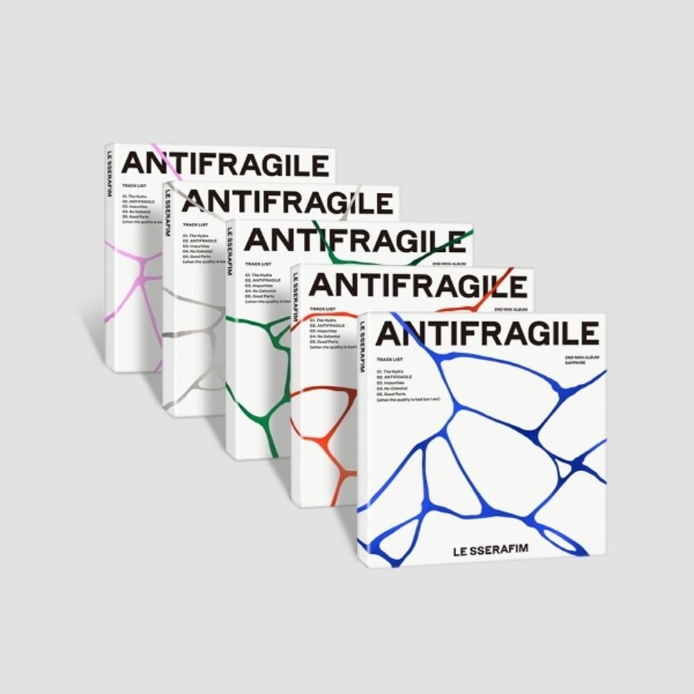 {신나라특전종료}(COMPACT ver.) 르세라핌 (LE SSERAFIM) - ANTIFRAGILE (미니앨범 2집)