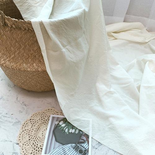 대폭 면30수 워싱 광목 백아이보리_WS 1290