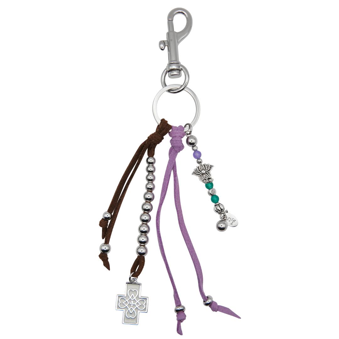 bohemian key ring