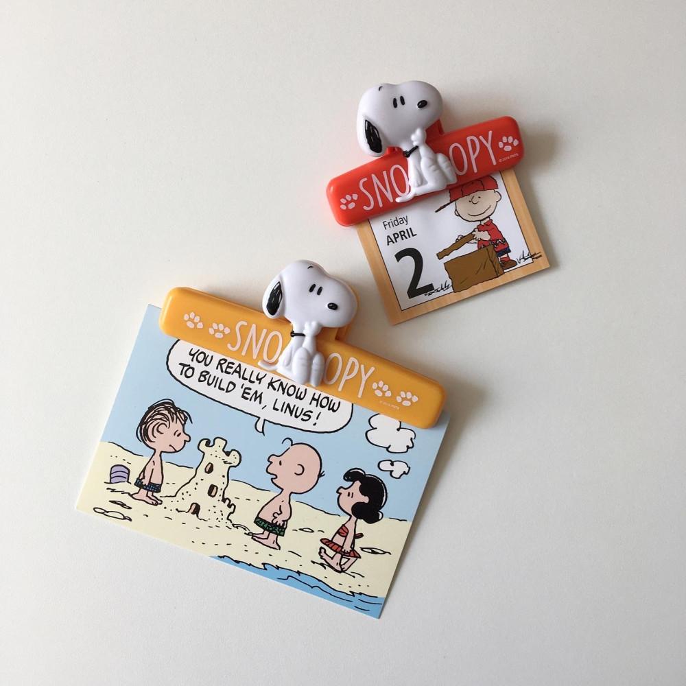 (빌라오브제) 스누피 마그넷 클립 2sizes