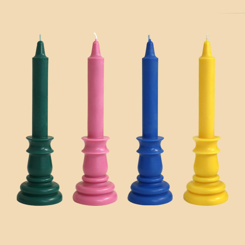 비비드 촛대 캔들 [선물상자 포장]