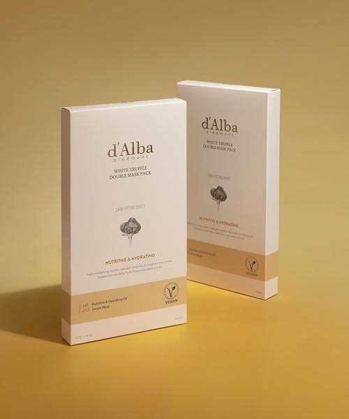 달바 화이트 트러플 더블 마스크팩 [영양/보습] 2BOX (8매입)