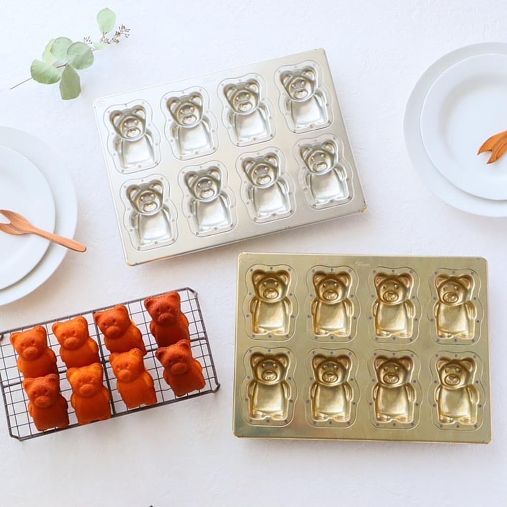 마츠나가 곰돌이 미니 마들렌 휘낭시에 틀