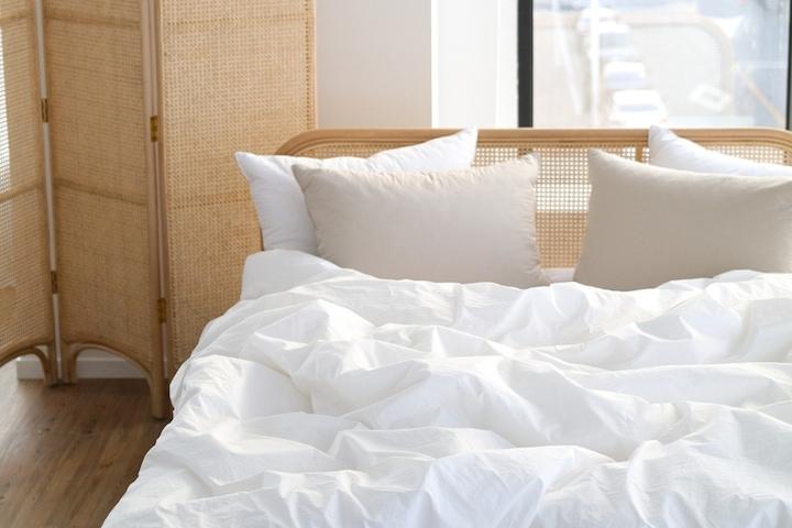 [5%쿠폰] 클린코튼 고밀도순면 호텔식 차렵이불 친환경 옥수수솜 6colors 시즌오프