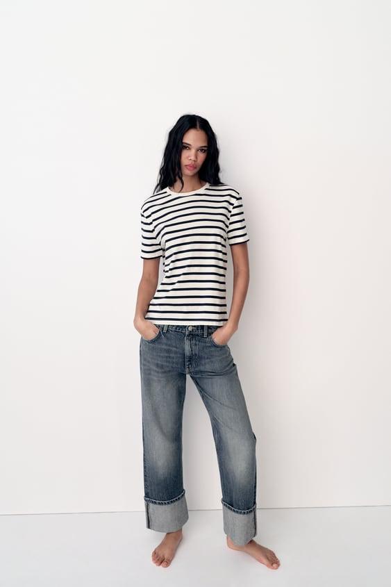 베이직 코튼 티셔츠