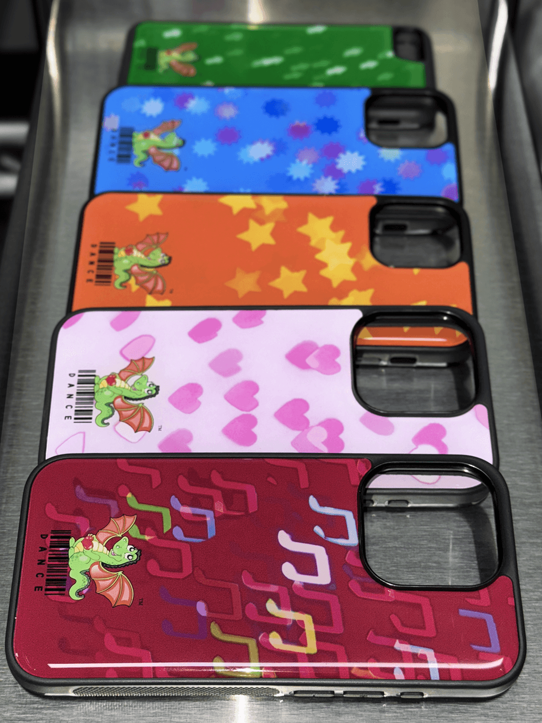 Heartful Dragon epoxy case