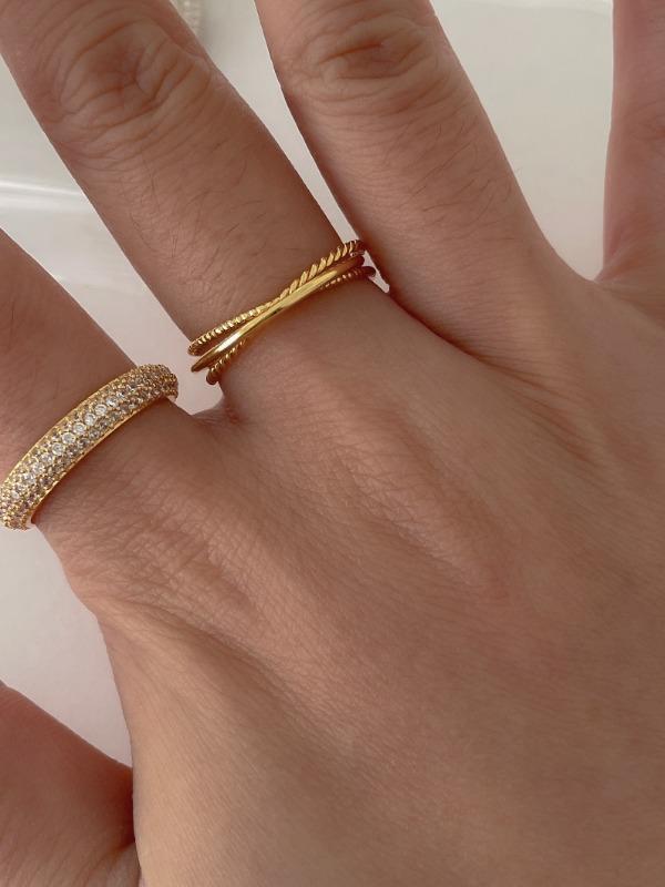 (92.5 silver) varied three ring