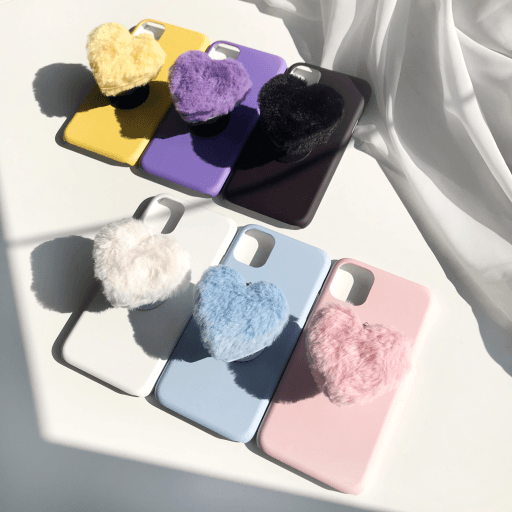 갤럭시S22 Z플립3 아이폰SE3♥ 하트퍼 톡+폰케이스