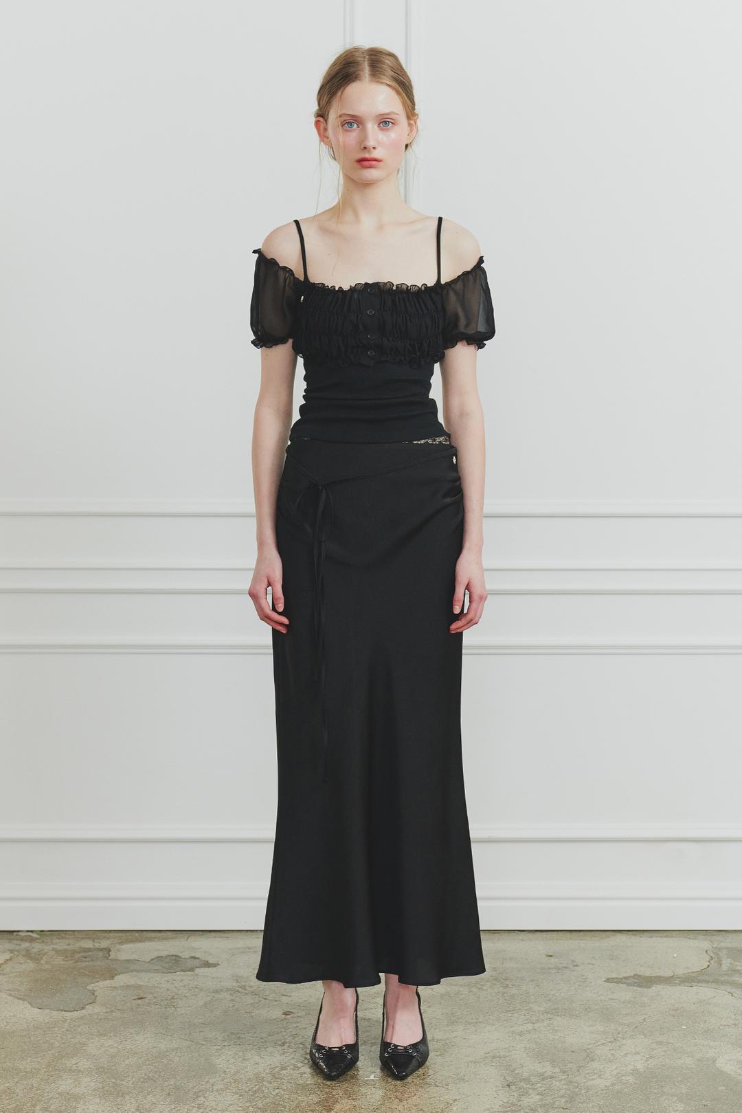 [5/8~] DREAMY MICRO TOP black