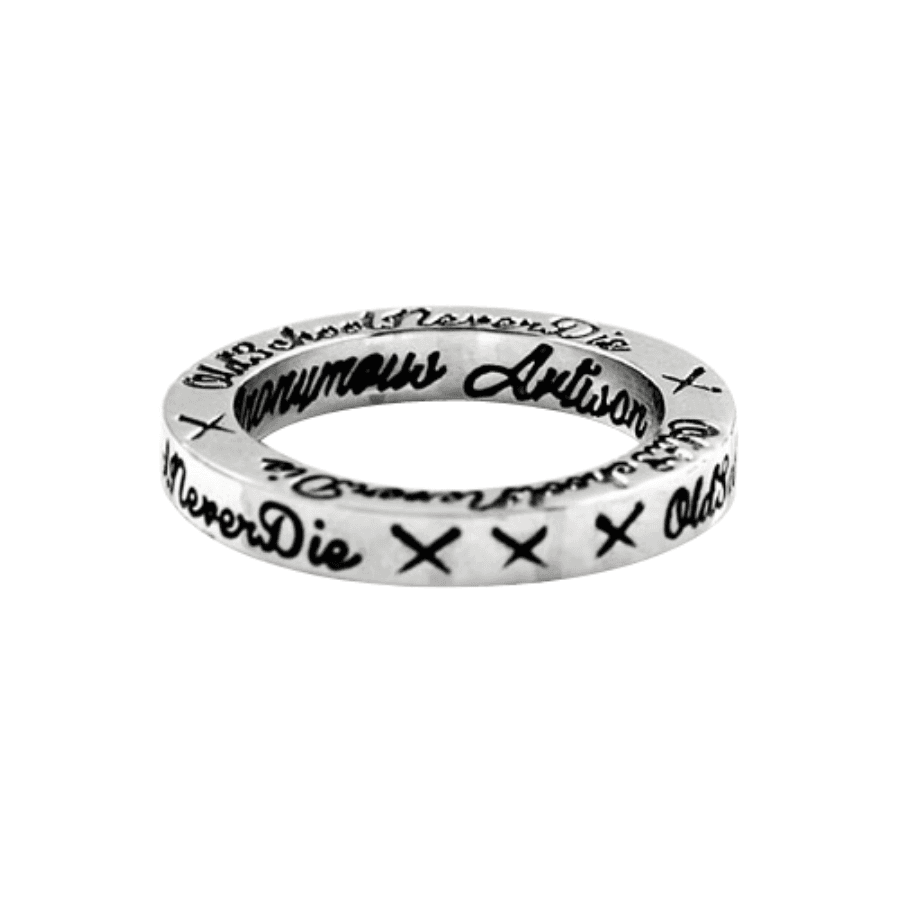 Old School Never Die Sapce Ring