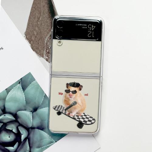 Z플립 클리어케이스 힙찌