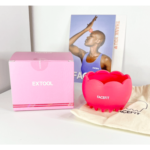 페이스핏 EX TOOL 동안 얼굴 운동 홈케어 마사저 괄사 두피마사지, 1개 - 의료위생/보조용품 | 쿠팡