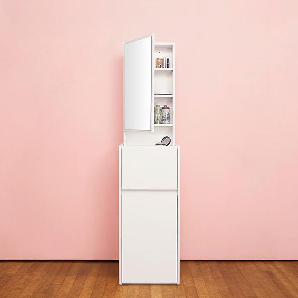 레이 입식 수납거울 화장대 (2종 택1)