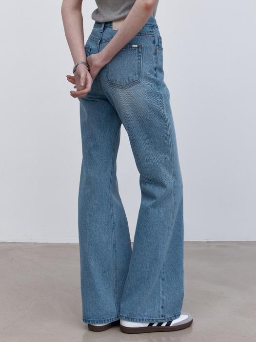 [8차리오더][기장선택가능] US102 레귤러 플레어진 (연청)