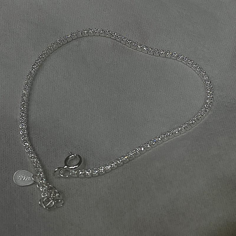 925 silver Shine Cluster Bracelet