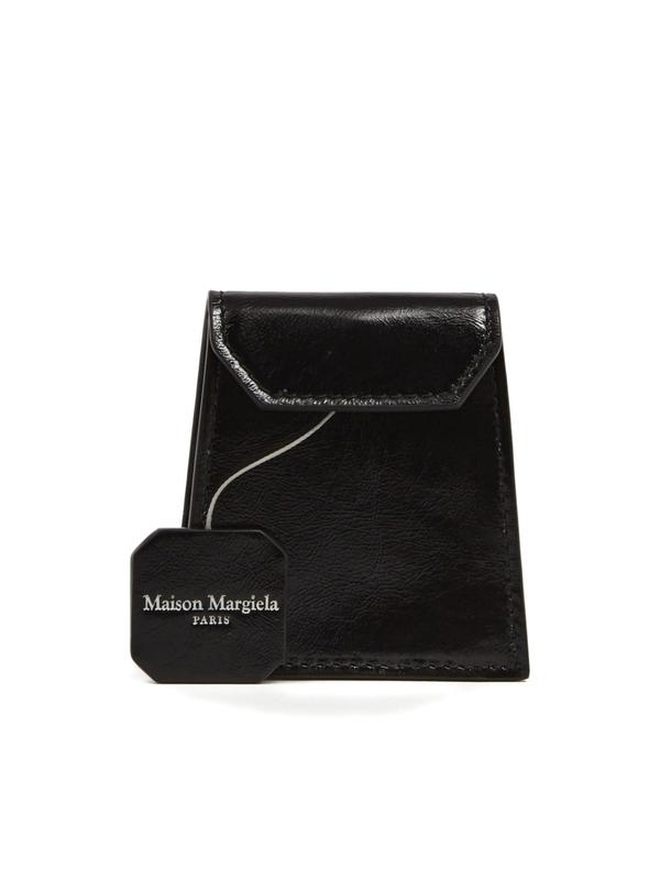 메종 마르지엘라 블랙 동전 지갑