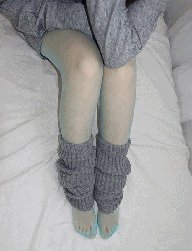 더에펠 캔디 시스루 컬러스타킹 (3color)