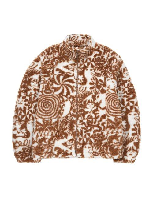 Full of Love Fleece Jacket - Beige