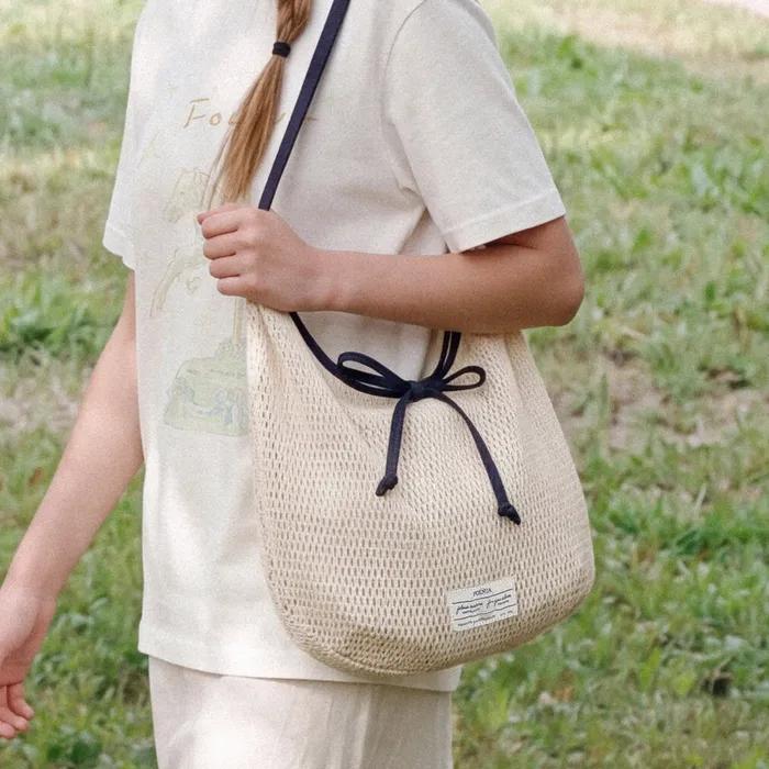 LEGER MESH ECO BAG - IVORY