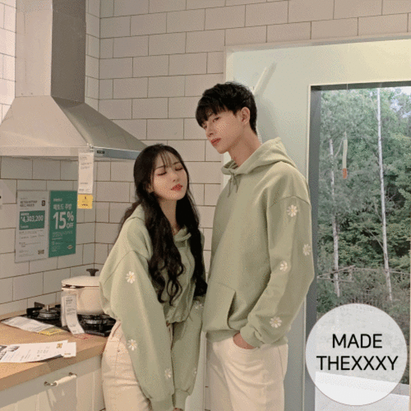 [자체제작] XXXY Daisy Caramel Hoody Similar (3color) #935