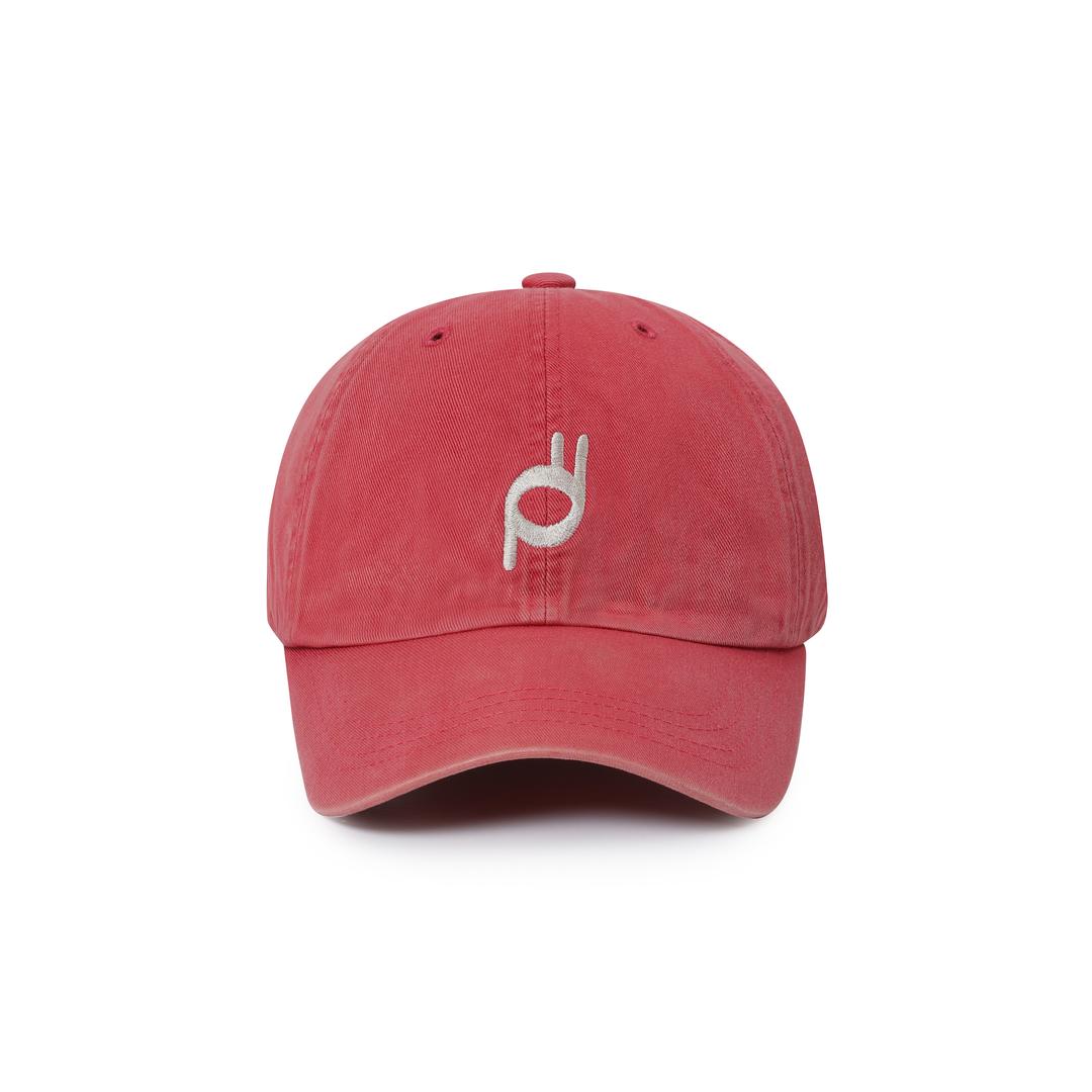 Lapin Logo Washed Cap (RED)