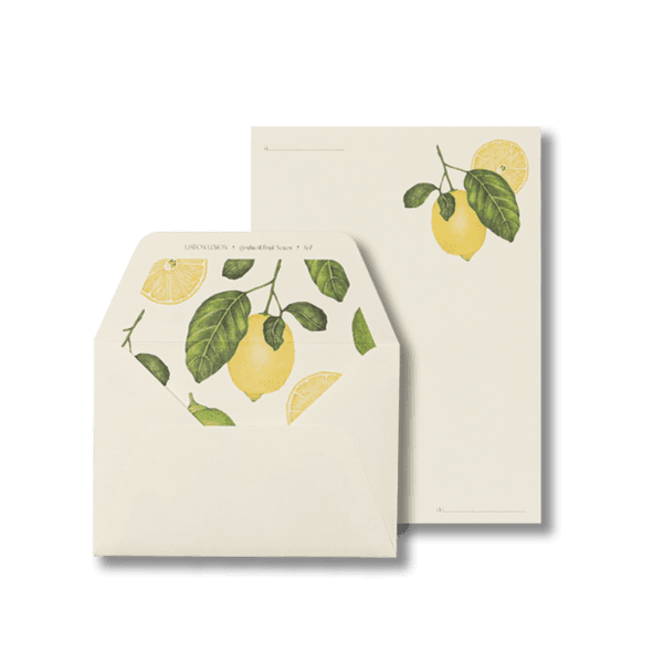 Letter Set l 07 Lisbon Lemon